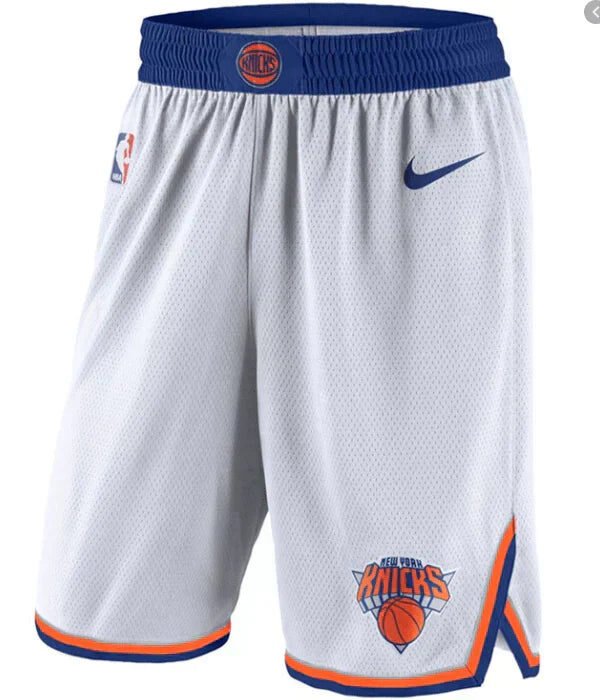 Bermuda NBA New York Knicks Authentic - Branca