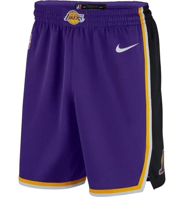 Bermuda NBA Los Angeles Lakers Authentic - Lilás