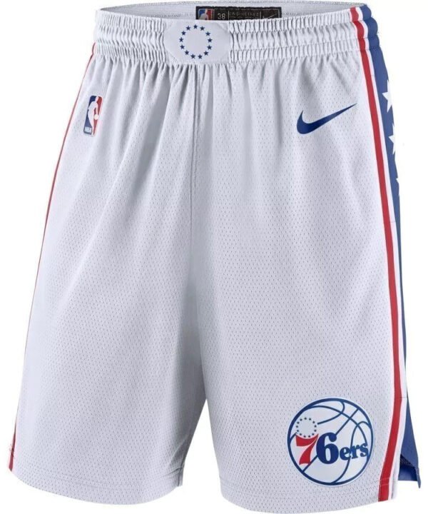 Bermuda NBA Philadelphia 76ers Authentic - Branca