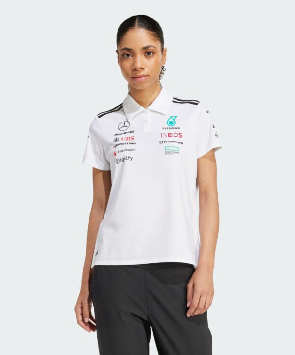 Camisa Polo Branca Mercedes - AMG Petronas Formula One Team