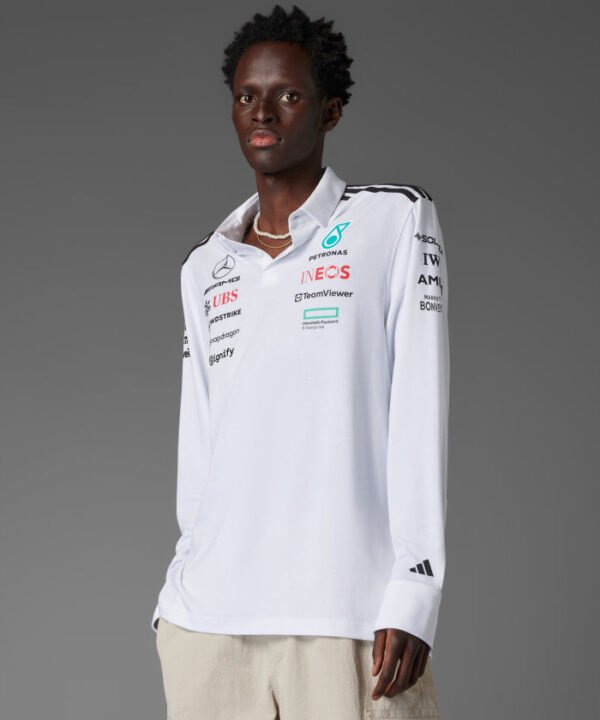 Camisa Polo Manga Longa Mercedes - AMG Petronas Fórmula One Team