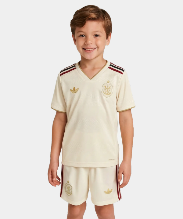 Conjunto Infantil Flamengo 2025/26 III
