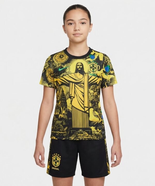 Conjunto Infantil Brasil Feminino 2024/2025 Edição Especial