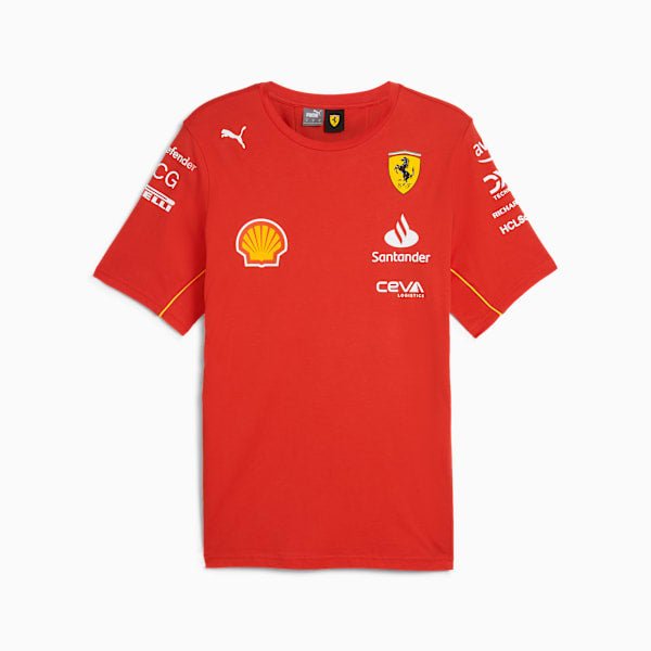 Camiseta Scuderia Ferrari Team Masculina - Imagem 6
