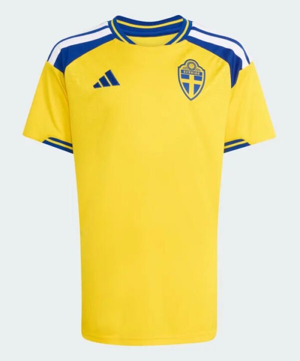 Conjunto Infantil Suécia I 2026 Copa do Mundo